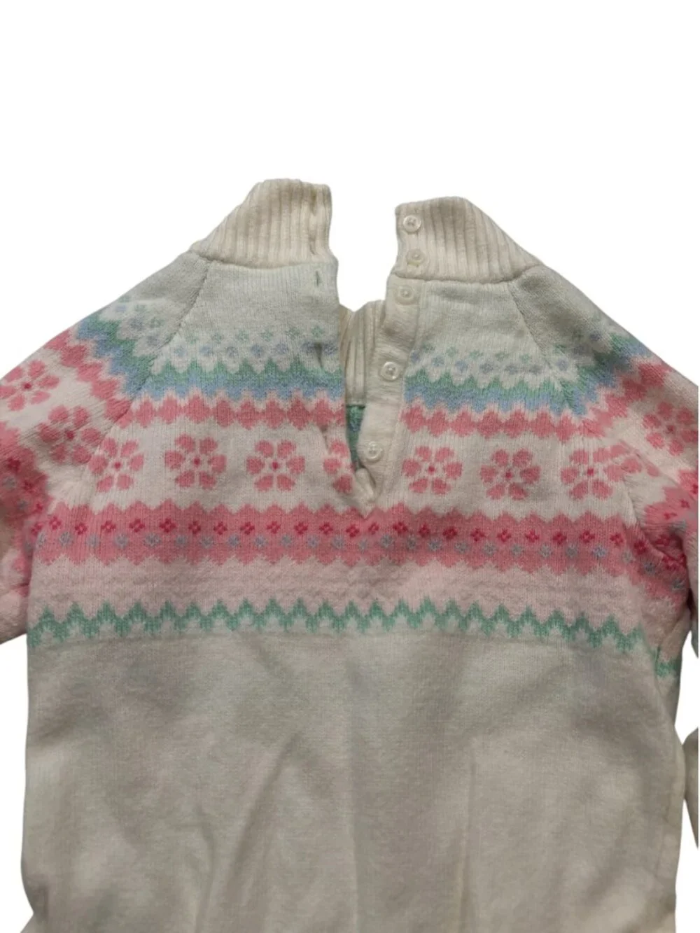Janie and Jack Fair Isle Sweater Dress
